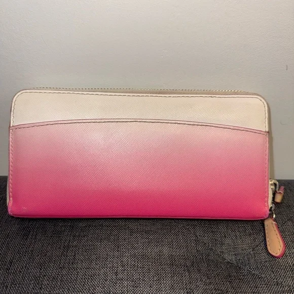 Coach Peyton Ombré Accordion Zip Around Wallet - Picture 3 of 14